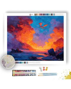SAND WINGS HALO - Paint by Numbers Full Kit