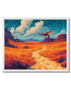 DESERT DRIFT - FRAMED