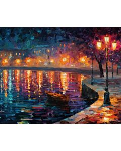 MOSAIC EMBANKMENT BOAT
