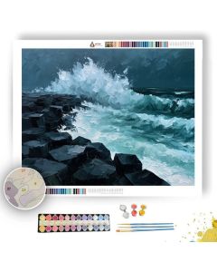 BASALT COAST - Paint by Numbers Full Kit
