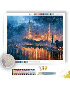 NOCTURNE MINARETS - Paint by Numbers Full Kit