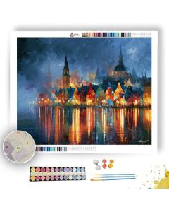 MOTHGOLD HARLEQUIN - Paint by Numbers Full Kit