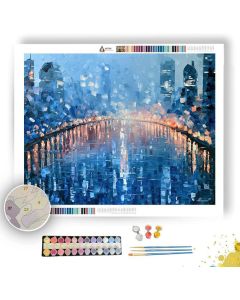 GLACIER CRESCENT - Paint by Numbers Full Kit