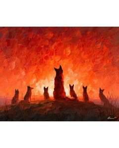 FOXES SWALLOW THE HORIZON