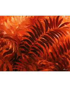 FERNS WHISPER IN ORANGE