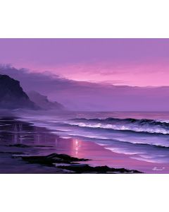 WAVES MELT INTO VIOLET