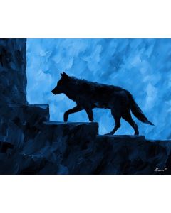 WOLVES FLOAT PAST THE WALL
