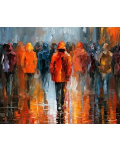 HOODS WHISPER IN ORANGE