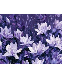 MAGNOLIAS MELT INTO VIOLET