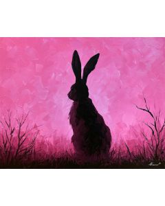 HARES TURN THE SILENCE PINK