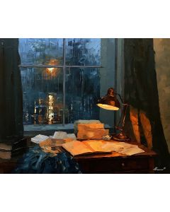 NOTEBOOK LAMP WANDERS COPPERHUSH