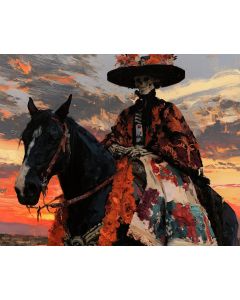 CALAVERA HORSEWOMAN