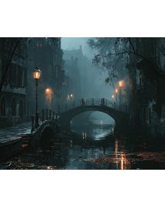 THE FOGGY CANAL