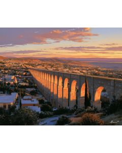 QUERETARO AQUEDUCT SUNSET