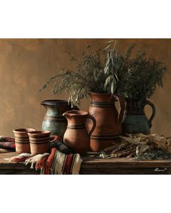 MEXICAN CLAY PITCHERS