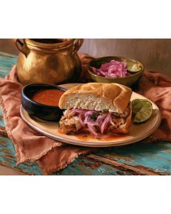 JALISCO TORTA AHOGADA TABLE