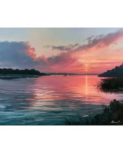 PARANA RIVER SUNSET