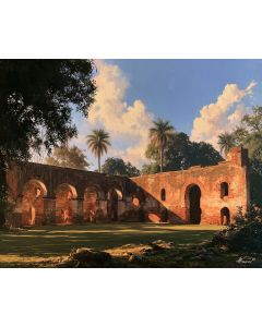 JESUIT MISSION COURTYARD