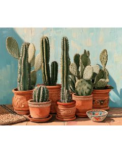 CACTUS AND TERRACOTTA