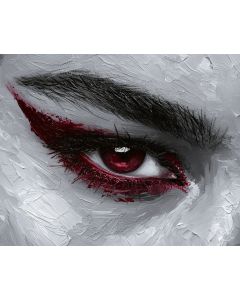BURGUNDY OUTER CORNER BW