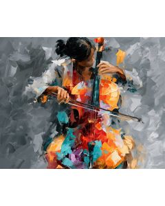 GOLDEN CELLIST BW