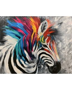 ZEBRA COLOUR BURST BW