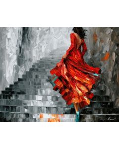 SCARLET STAIRS BW