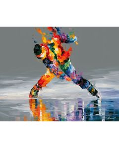 RAINBOW SKATER BW