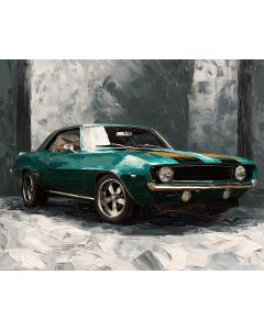 EMERALD MUSCLE CAR BW