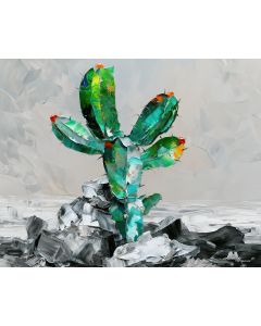 EMERALD CACTUS BW