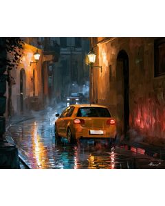 GOLDEN HATCH RAINY ALLEY
