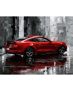 CRIMSON COUPE SILHOUETTE BW