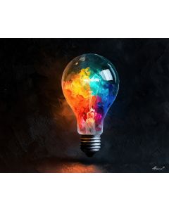RAINBOW LIGHT BULB