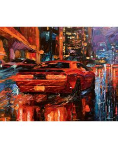 FIERY MUSCLE CAR AVENUE