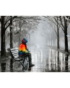 RAINBOW BENCH SOLITUDE BW