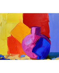 NEON VASE SMUGGLES SILKTHUNDER
