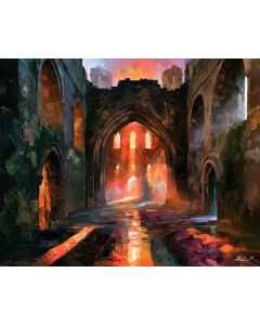 ROSESTONE CLOISTER UNFURLS INKWATER