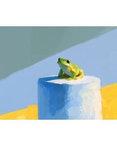 GLASS FROG PRESSES MOONGLASS