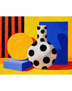 POLKA VASE LIFTS SUNMIRROR