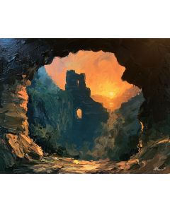 MOONLIT TURRET CRADLES QUIETGOLD