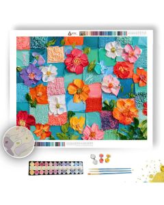 FABRIC GARDEN AQUAHONEY - Paint by Numbers Full Kit