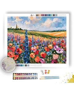 QUILTED SUNFIELD BERRYBREEZE - Paint by Numbers Full Kit