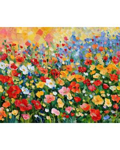 FABRIC MEADOW PEACHGARDEN