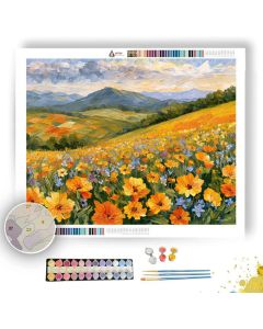 STITCHED SUNRIPPLE SUNFIELD - Paint by Numbers Full Kit