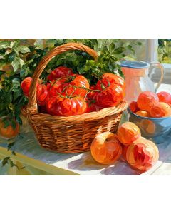 TOMATO PEACHGARDEN BASKET
