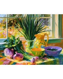 CHIVE WINDOW SUNSPRAY