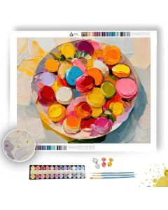 TRAY OF LEMONBLOOM - Paint by Numbers Full Kit