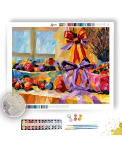 RIBBON CORNER LAVENDERDAY - Paint by Numbers Full Kit