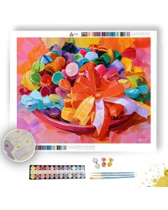 RIBBON TRAY CORALSKY - Paint by Numbers Full Kit