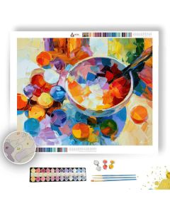 PAINTBOX BOWL MEADOWLIGHT - Paint by Numbers Full Kit